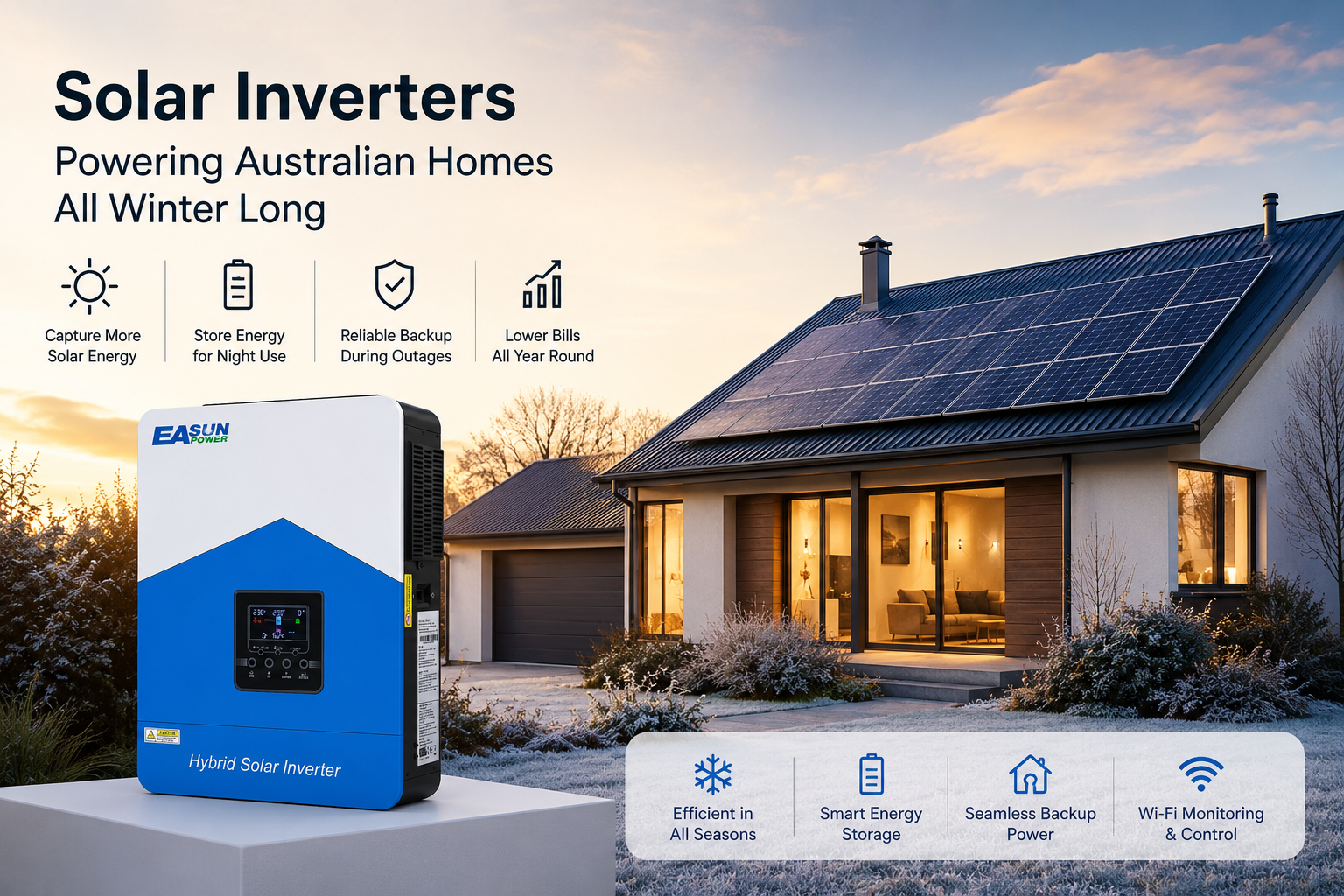 Why Australian Households Are Turning to Solar Inverters This Winter