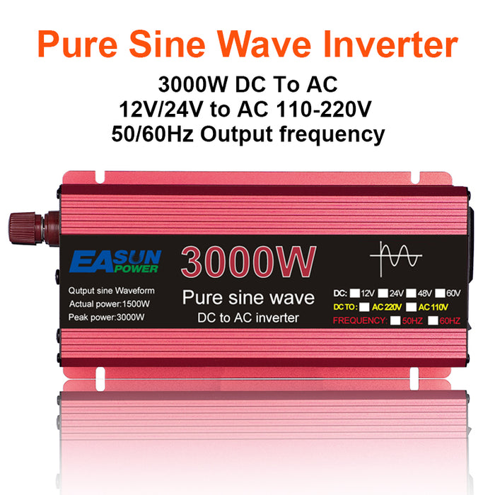 EASUN 3000W 12V 220V Solar & Power Inverter