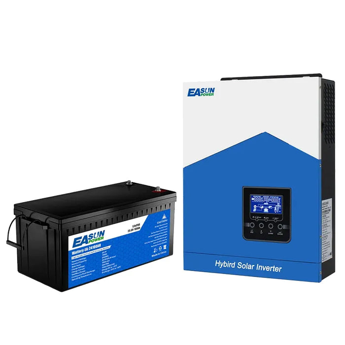 Easun Power 25.6V 100Ah LiFePO4 Lithium Battery Energy Storage for Solar Power System