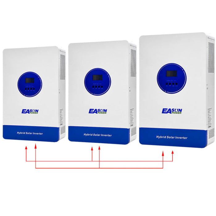 EASUN 11000W Off Grid inverter 150A Double MPPT Charger  BMS with WIFI